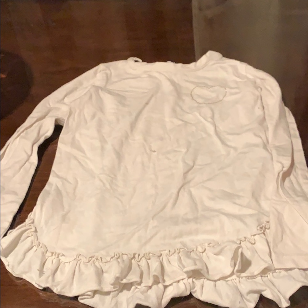 White long sleeve shirt